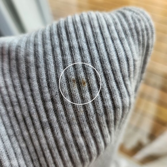 Tyler Boe Gray Rib Knit Long Sleeve Mock Neck Sweater - Picture 9 of 9